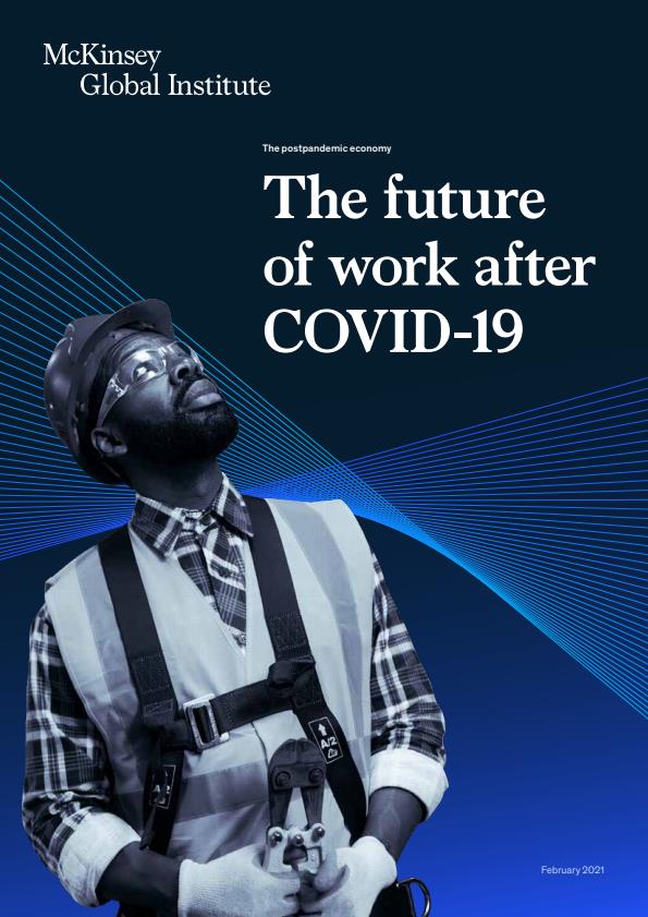 The future of work after COVID19 McKinsey